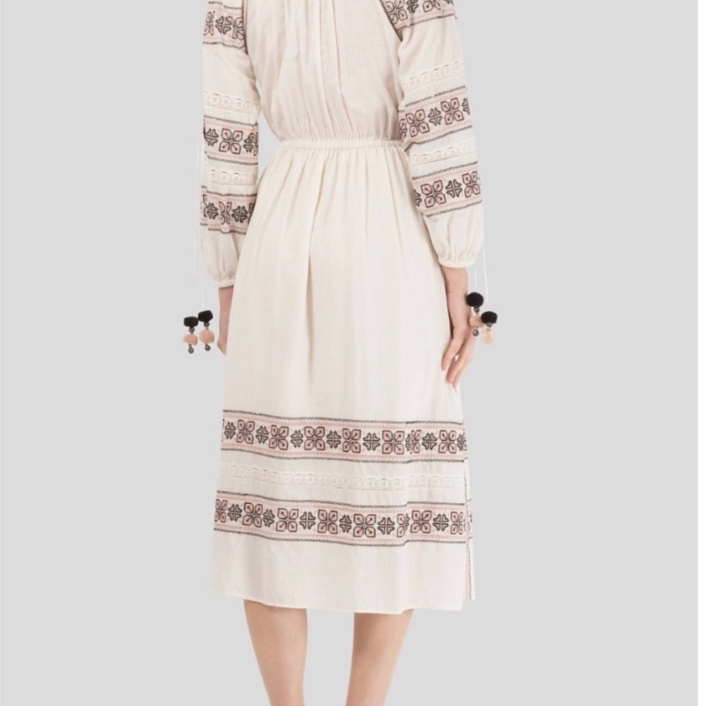 Love shack fancy Maxi Isla Boho Peasant Embroidered dress size XS - Picture 2 of 12
